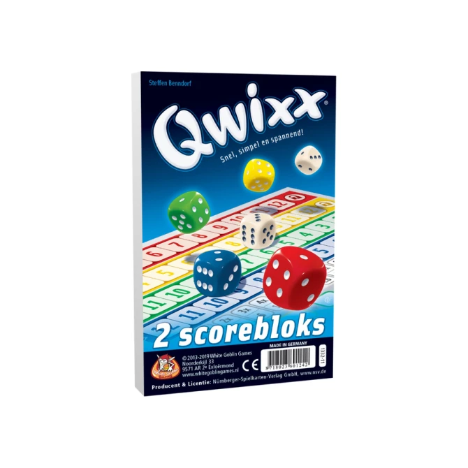 Qwixx scorebloks