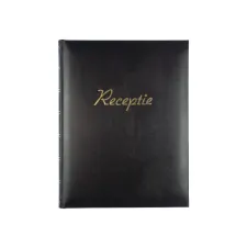 Receptiealbum Kangaro 26x21cm vakverdeling zwart Receptiealbum Kangaro 26x21cm vakverdeling zwart