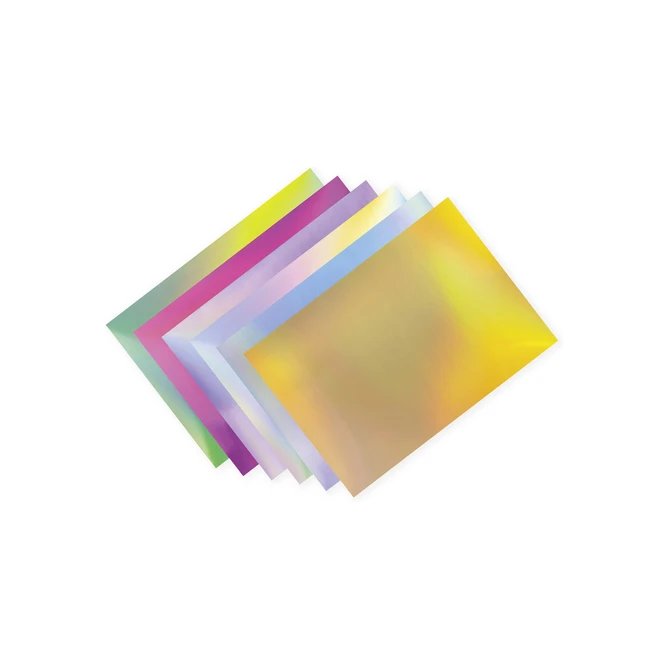 Regenboogpapier en karton Folia 24x34cm 120gr en 250gr 12 vel 6 tinten
