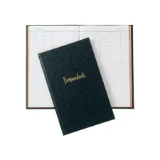 Register correspondentieboek Djois Atlanta klassiek zwart