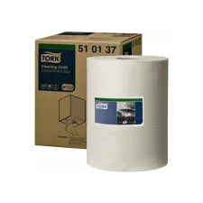 Reinigingsdoek Tork W2 Premium 1-laags 152m wit 510137