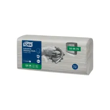 Reinigingsdoek Tork W4 Premium Industrial gevouwen 1-laags 4x120 vel grijs 520679