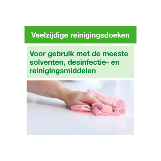 Reinigingsdoek Tork W8 Premium 1-laags 40 vel rood 194750