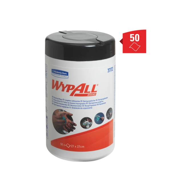 Reinigingsdoek WypAll bus 1-laags 6x50 vel groen 7772