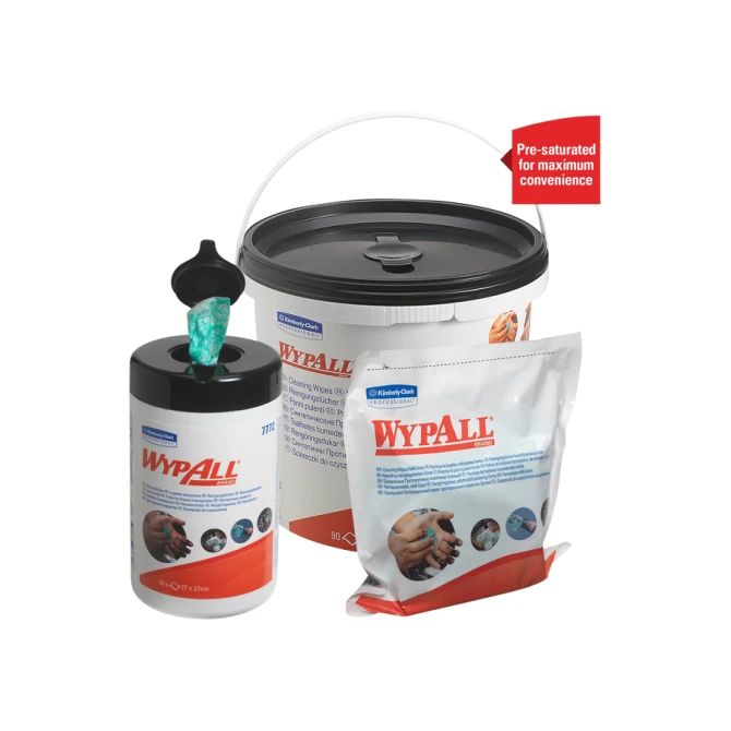 Reinigingsdoek WypAll bus 1-laags 6x50 vel groen 7772