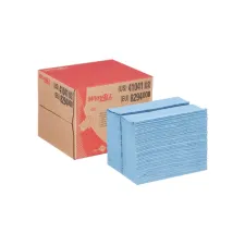 Reinigingsdoek WypAll X80 dispenserdoos 1-laags 160 vel blauw 8294