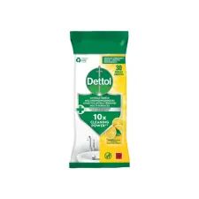 Reinigingsdoekjes Dettol antibacterieël Citrus 30 stuks