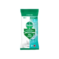 Reinigingsdoekjes Dettol antibacterieël Ocean 72 stuks