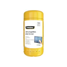Reinigingsdoekjes Fellowes beeldscherm dispenser 100 stuks