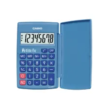 Rekenmachine Casio basisschool blauw