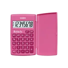Rekenmachine Casio basisschool roze