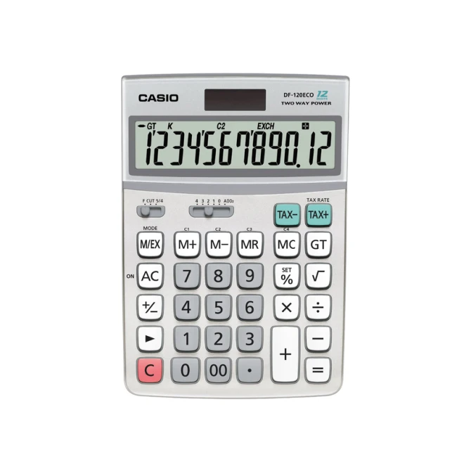 Rekenmachine Casio DF-120ECO