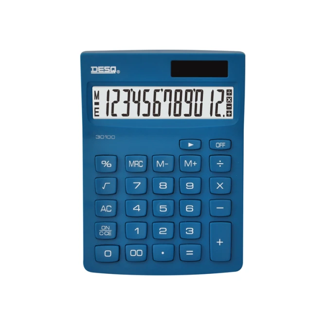 Rekenmachine Desq Compact navy