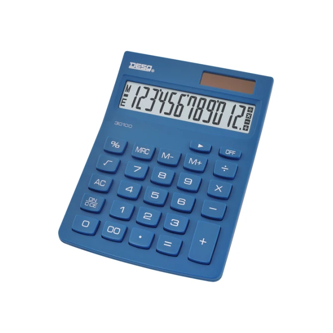 Rekenmachine Desq Compact navy