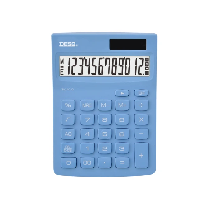 Rekenmachine Desq Compact sky blue