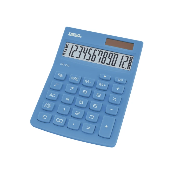 Rekenmachine Desq Compact sky blue