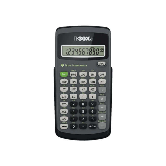 Rekenmachine TI-30XA
