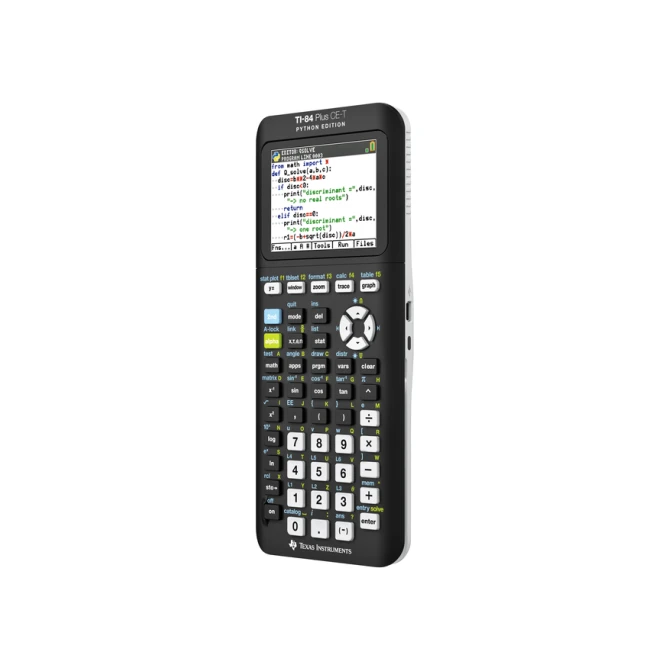 Rekenmachine TI-84 Plus CE-T Python Edition