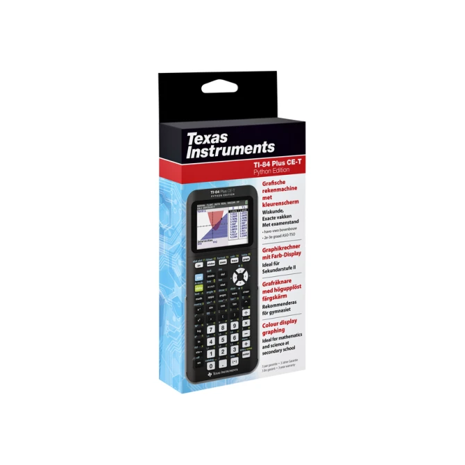 Rekenmachine TI-84 Plus CE-T Python Edition