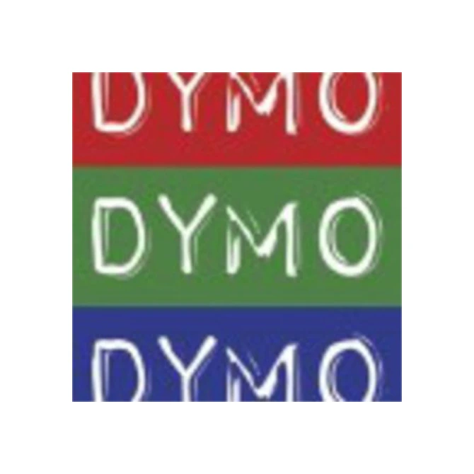 Reliëftape Dymo embossing vinyl 9mm assorti 3 stuks