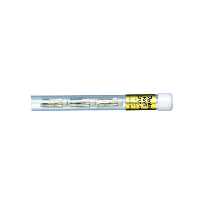 Reservegum Pentel Z2-1 voor vulpotlood koker à 4 stuks
