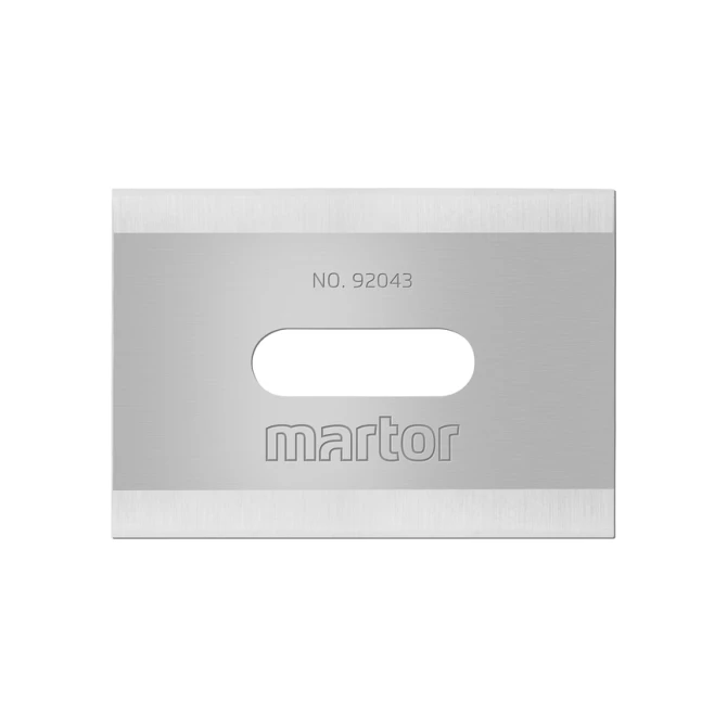 Reservemes Martor rechthoekig nr. 92043 10 stuks