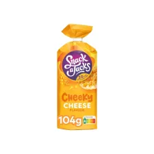 Rijstwafel Snack-a-Jacks cheese pak 104 gram