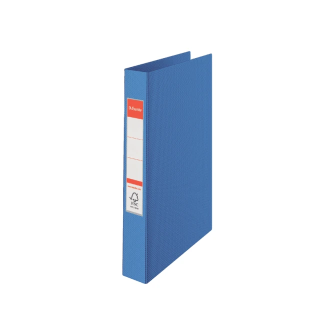 Ringband Esselte A4 23-rings O-mech 19mm PP blauw