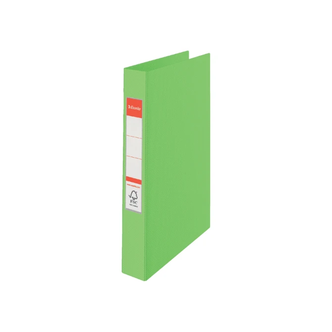 Ringband Esselte A4 23-rings O-mech 25mm groen