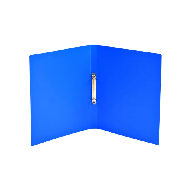 Ringband Exacompta A4 2-rings O-mech 15mm PP blauw