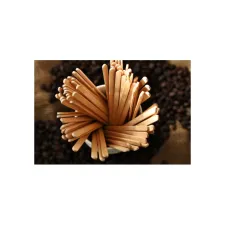 Roerstaafje Papstar 110x3mm bamboe 1000 stuks