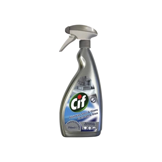Roestvrijstaal reiniger CIF professional 750ml