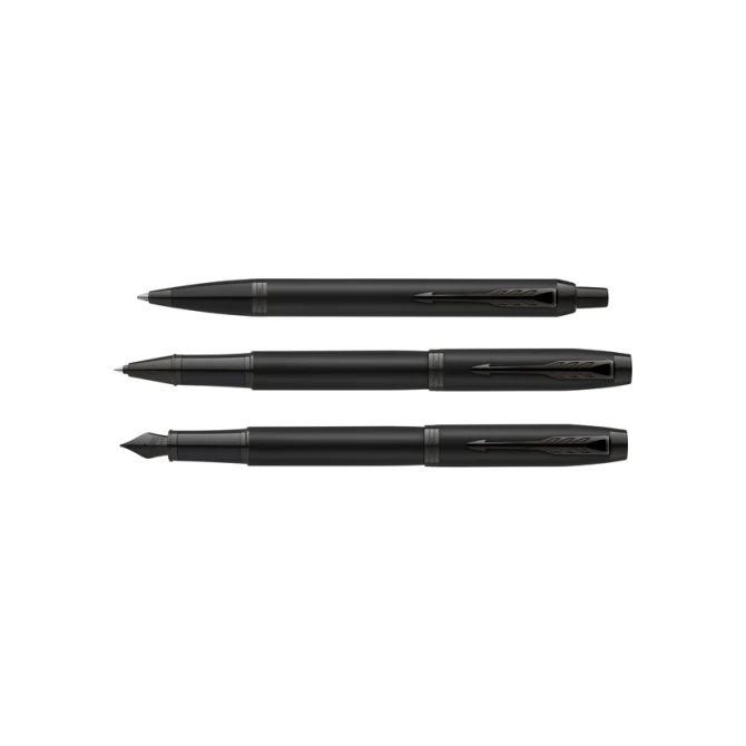 Rollerpen Parker IM Achromatic matt black fijn