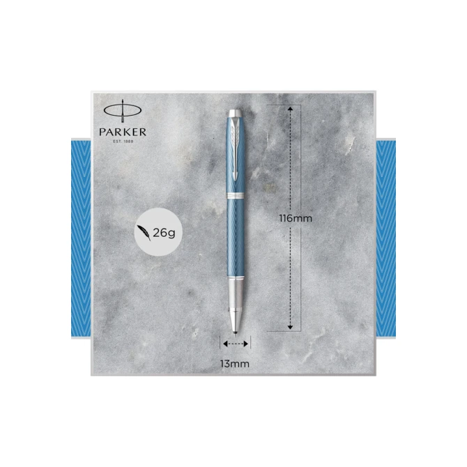 Rollerpen Parker IM Premium blue CT fijn