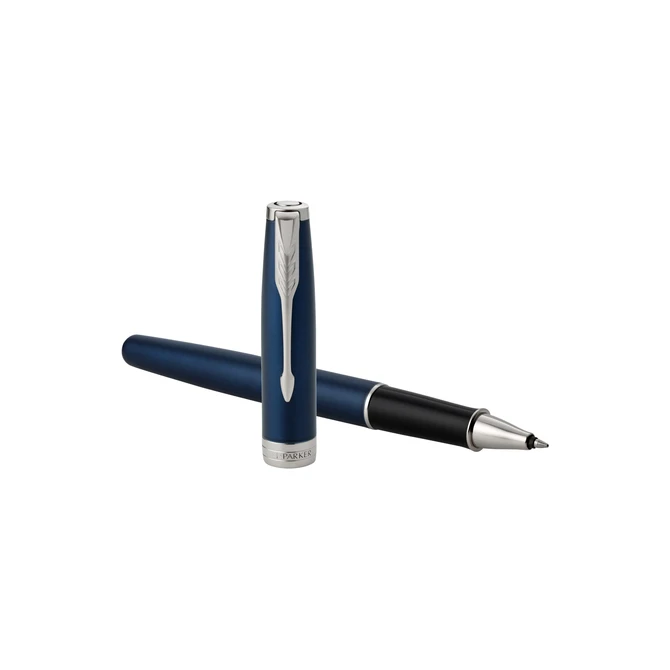 Rollerpen Parker Sonnet blue lacquer PT fijn