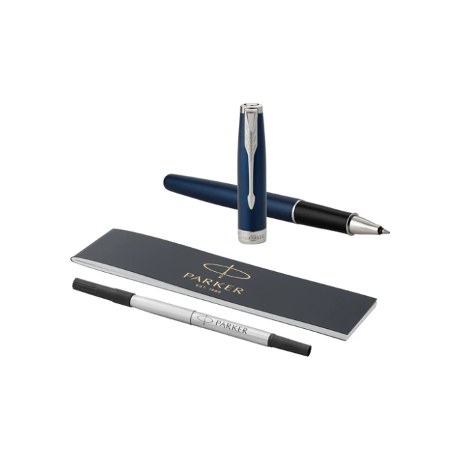 Rollerpen Parker Sonnet blue lacquer PT fijn