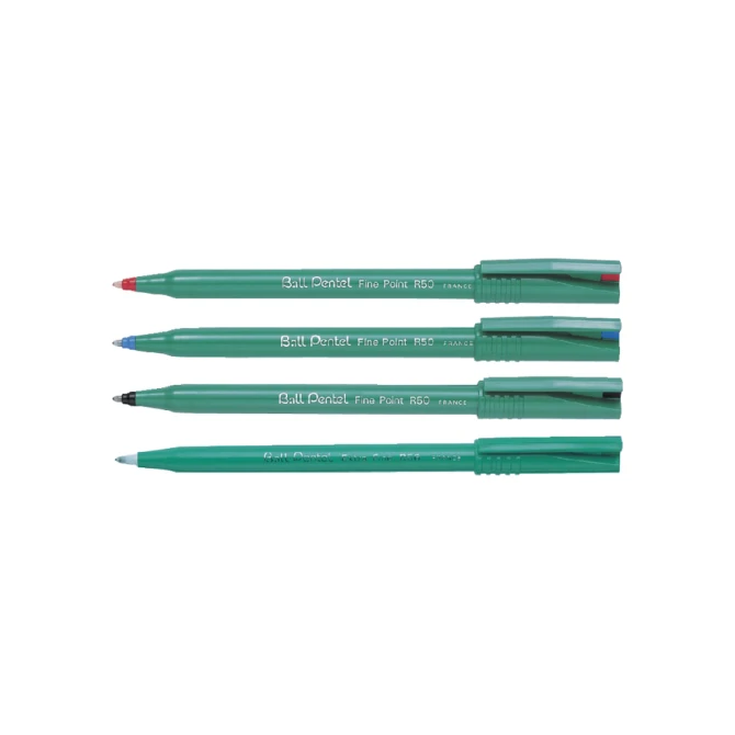 Rollerpen Pentel R50 medium rood