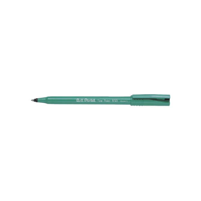 Rollerpen Pentel R50 medium zwart