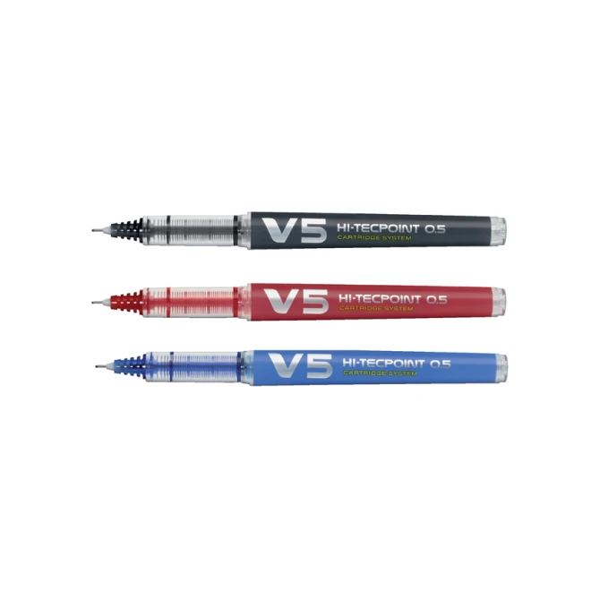 Rollerpen PILOT Begreen Hi-Tecpoint V5 fijn blauw