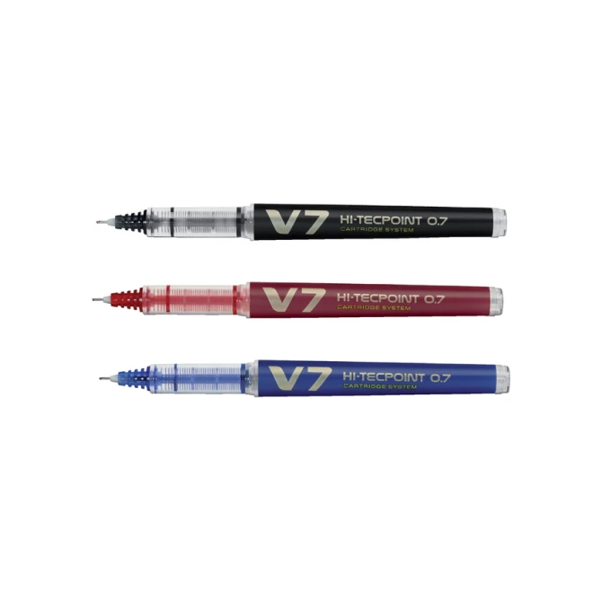 Rollerpen PILOT Begreen Hi-Tecpoint V7 medium blauw