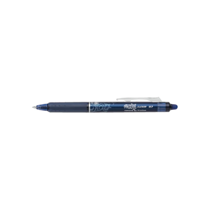 Rollerpen PILOT friXion clicker medium blauwzwart