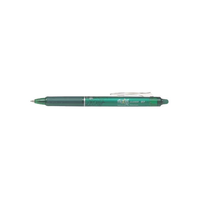 Rollerpen PILOT friXion clicker medium groen
