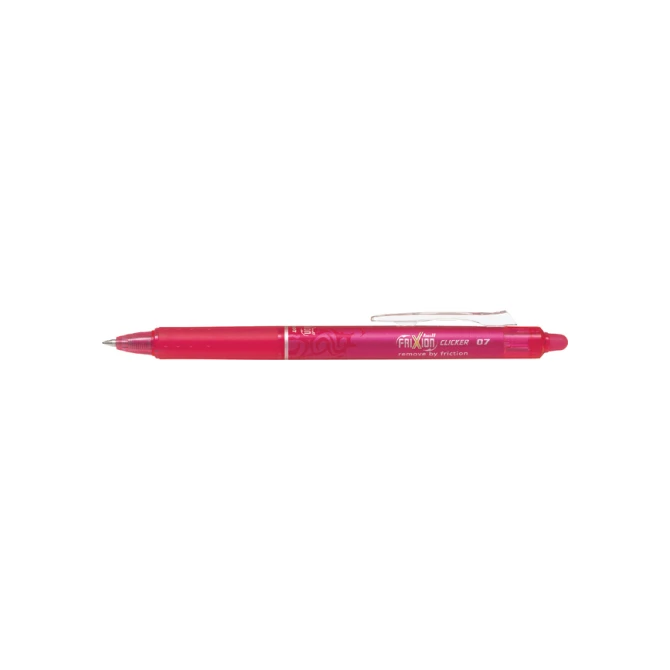 Rollerpen PILOT friXion clicker medium roze