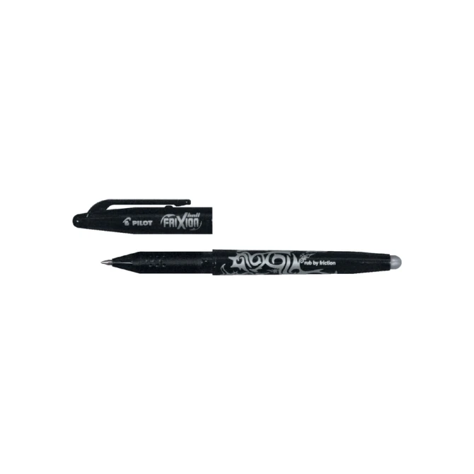 Rollerpen PILOT friXion medium zwart