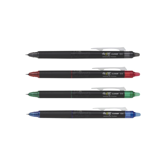 Rollerpen PILOT friXion Synergy point clicker fijn zwart