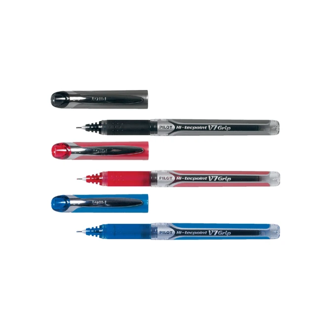 Rollerpen PILOT Hi-Tecpoint Grip V7 medium blauw