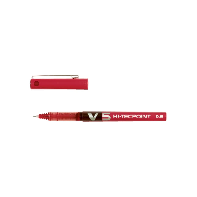 Rollerpen PILOT Hi-Tecpoint V5 fijn rood