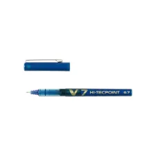 Rollerpen PILOT Hi-Tecpoint V7 medium blauw Rollerpen PILOT Hi-Tecpoint V7 medium blauw