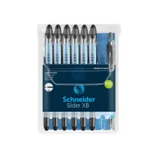 Rollerpen Schneider Slider Basic XB zwart + 1 gratis Rave balpen