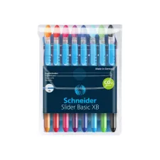 Rollerpen Slider Basic Colours extra breed etui à 8 stuks